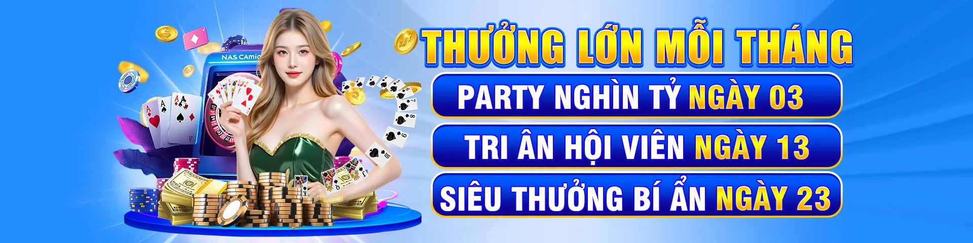 Sòng bạc trực tuyến VNBET với bàn roulette và máy đánh bạc